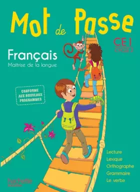 Couverture du produit · Mot de Passe Français CE1 - Livre élève - Ed. 2016