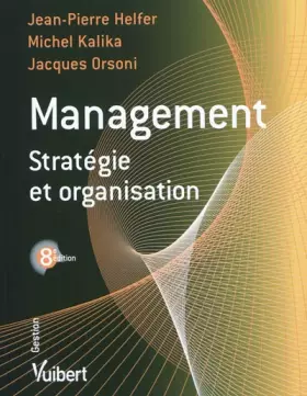 Couverture du produit · Management : Stratégie et organisation