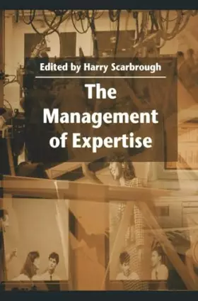 Couverture du produit · The Management of Expertise