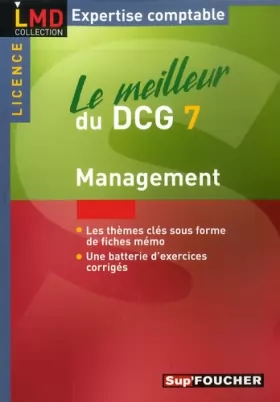 Couverture du produit · Le meilleur du DCG 7, management : Licence