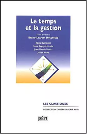 Couverture du produit · Le temps et la gestion