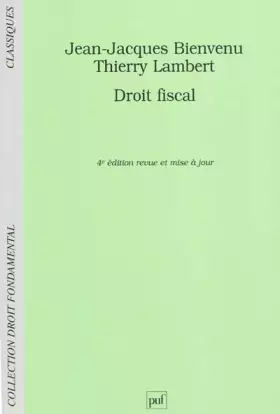 Couverture du produit · Droit fiscal