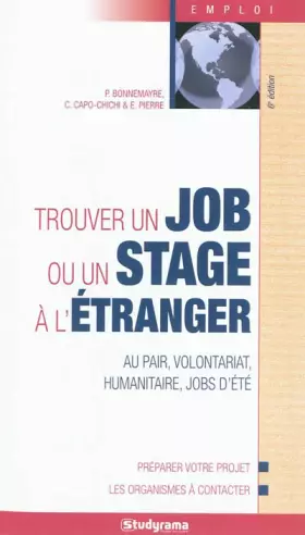 Couverture du produit · Trouver un job ou un stage à l'étranger