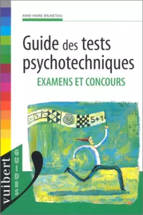 Couverture du produit · Guide des tests psychotechniques