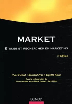 Couverture du produit · Market : Études et recherches en marketing
