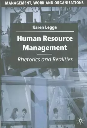 Couverture du produit · Human Resource Management: Rhetorics and Realities