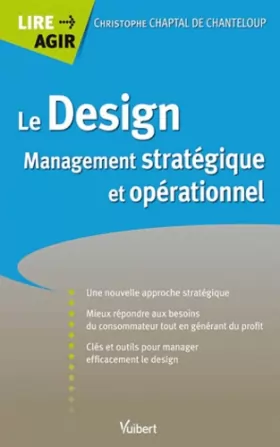 Couverture du produit · Le Design - Management stratégique et opérationnel