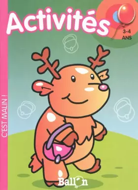 Couverture du produit · Activités (cerf ) 3-4 ans
