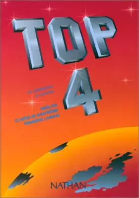 Couverture du produit · Top 4 : anglais LV1 4e