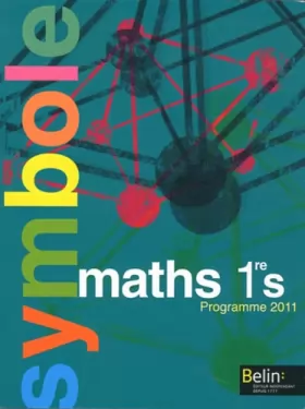 Couverture du produit · Maths 1e S : Programme 2011, format compact