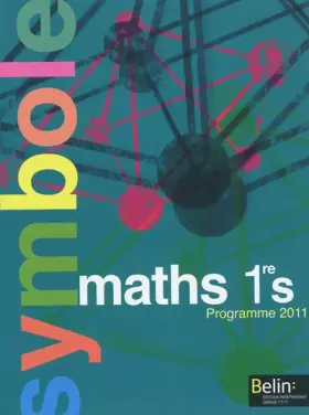 Couverture du produit · Maths 1e S : Programme 2011, format compact