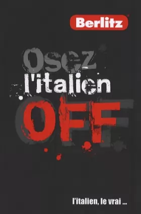 Couverture du produit · OSEZ L'ITALIEN
