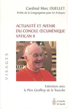 Couverture du produit · Actualité et avenir du concile oecuménique vatican II