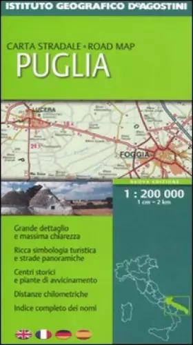 Couverture du produit · Puglia 1:200 000. Ediz. multilingue