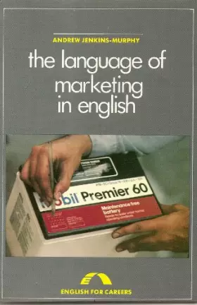 Couverture du produit · The Language of Marketing in English