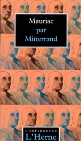 Couverture du produit · Mauriac par Mitterrand