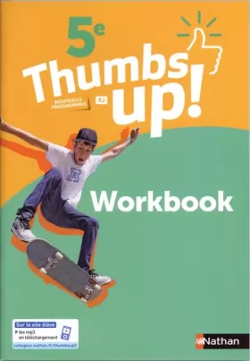 Couverture du produit · Thumbs up! Anglais 5e - Workbook - Edition 2018