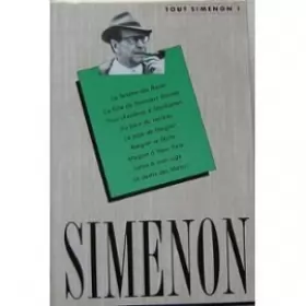 Couverture du produit · Tout Simenon. Tome 1 - Simenon Georges / Livre BE - KZ04