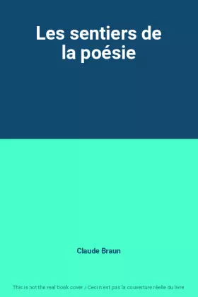 Couverture du produit · Les sentiers de la poésie