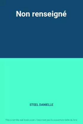 Couverture du produit · Non renseigné