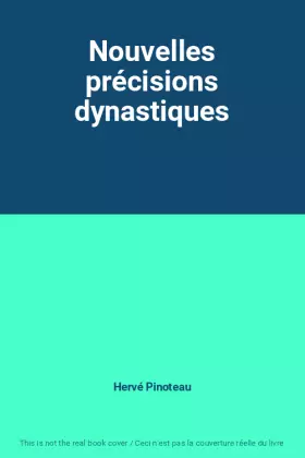 Couverture du produit · Nouvelles précisions dynastiques