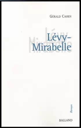 Couverture du produit · Levy-Mirabelle