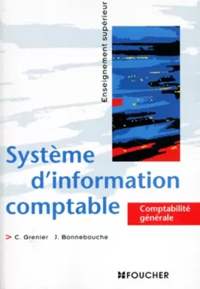 Couverture du produit · Système d'information comptable : Comptabilité générale