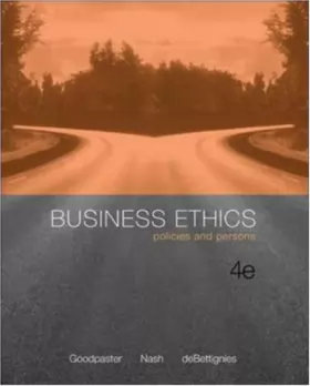 Couverture du produit · Business Ethics: Policies And Persons