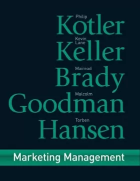 Couverture du produit · Marketing Management: First European Edition