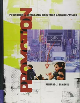 Couverture du produit · Promotion and Integrated Marketing Communications With Infotrac