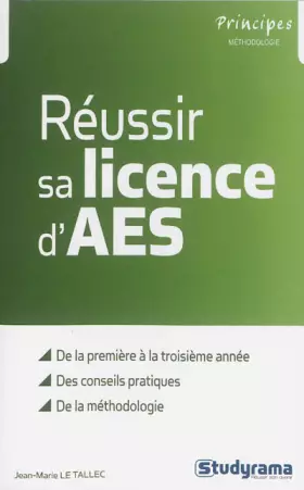 Couverture du produit · Réussir sa licence d'AES