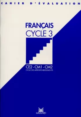 Couverture du produit · Cahier d'évaluation Français Cycle 3