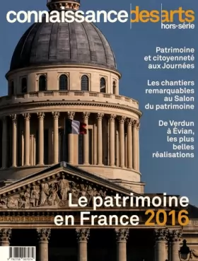 Couverture du produit · LE PATRIMOINE EN FRANCE 2016