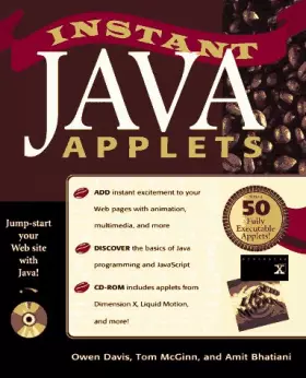 Couverture du produit · Instant Java Applets