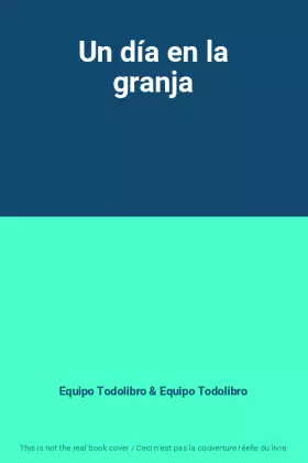 Couverture du produit · Un día en la granja