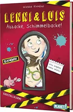 Couverture du produit · Lenni und Luis 1: Attacke, Schimmelbacke!: Unterhaltsames Kinderbuch mit vielen Bildern, spannend & witzig, ab 8 Jahren, ideal 