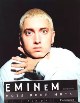 Couverture du produit · Eminem : Mots pour mots
