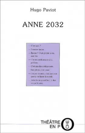 Couverture du produit · Anne 2032