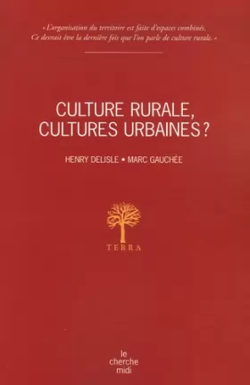 Couverture du produit · Culture rurale, cultures urbaines ?