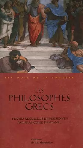 Couverture du produit · Les philosophes grecs