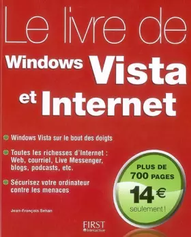 Couverture du produit · LIVRE WINDOWS VISTA & INTERNET