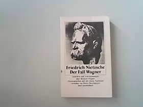Couverture du produit · Der Fall Wagner Schriften Und Aufzeich Nungen Uber