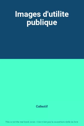 Couverture du produit · Images d'utilite publique