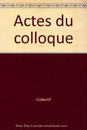 Couverture du produit · Actes du colloque : "Servir la paix : éthique et responsabilités"