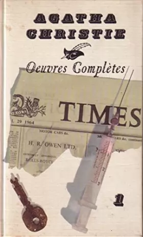 Couverture du produit · OEuvres complètes d'Agatha Christie - tome 01 - Le train de 16H50 / Le couteau sur la nuque / Meurtre en Mésopotamie / Une poig
