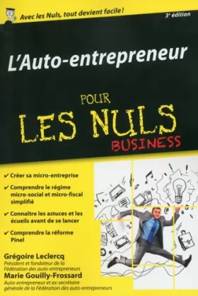 Couverture du produit · L'Auto-entrepreneur poche pour les Nuls Business, 3e édition