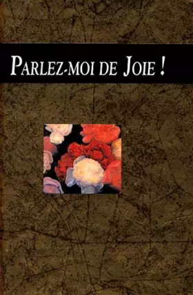 Couverture du produit · Parlez-moi de joie