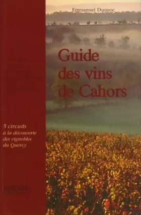 Couverture du produit · Guide des vins de cahors