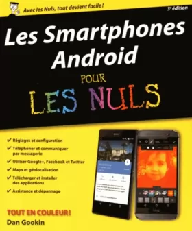 Couverture du produit · Smartphones Android Pour les Nuls, 3 édition