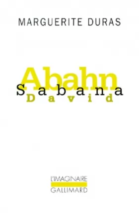 Couverture du produit · Abahn Sabana David